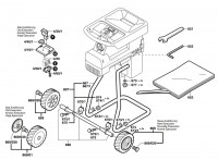 Bosch 0 600 850 003 Axt 1800 Chopper 230 V / Eu Spare Parts